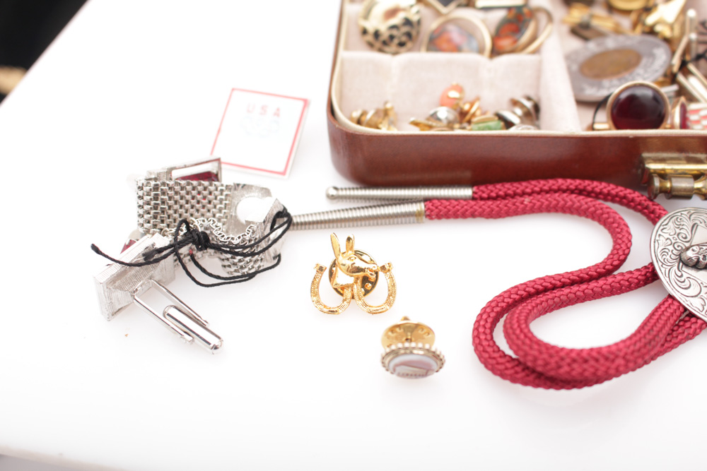 Pins, Clips, Cufflinks and More