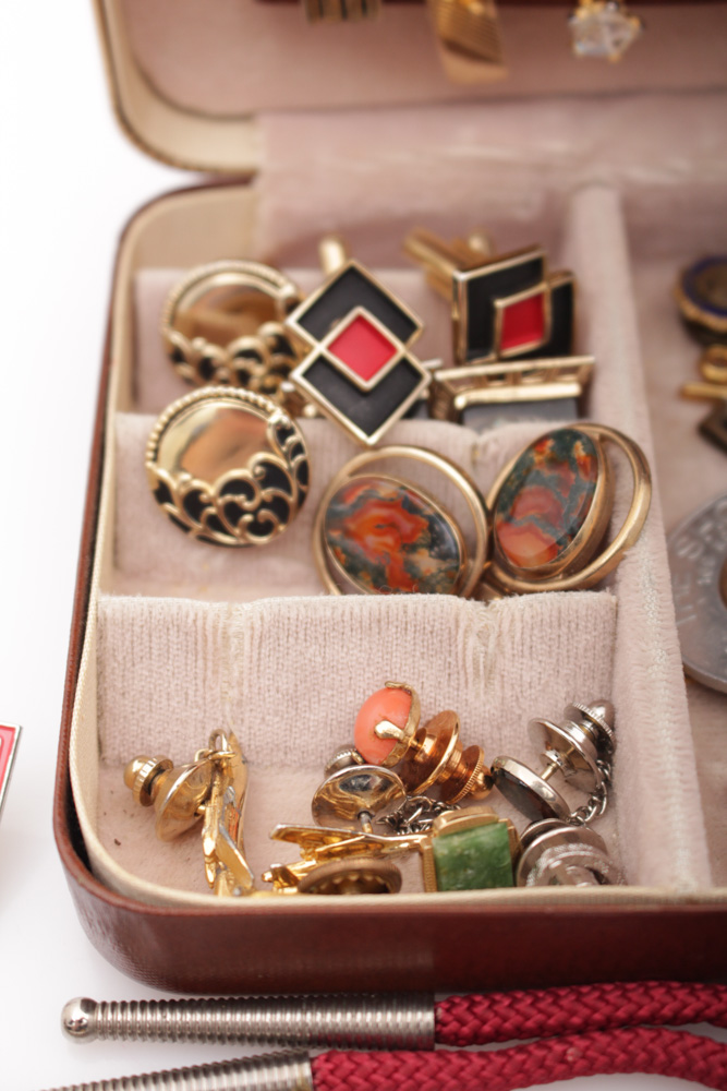 Pins, Clips, Cufflinks and More