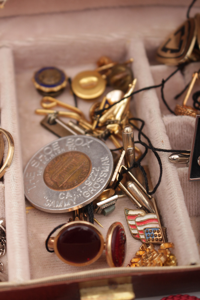 Pins, Clips, Cufflinks and More