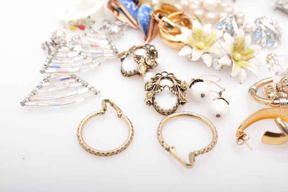 Earrings From Mid Century to Modern in Lefton's China