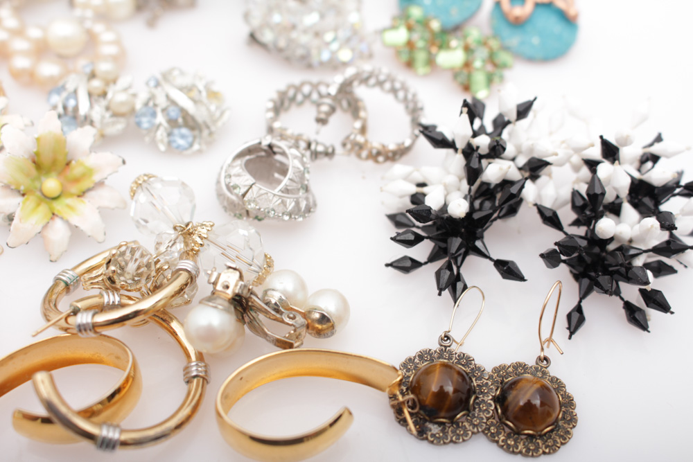 Earrings From Mid Century to Modern in Lefton's China