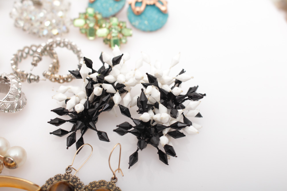 Earrings From Mid Century to Modern in Lefton's China