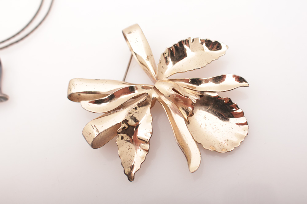 Vintage Sterling Silver Jewelry Array