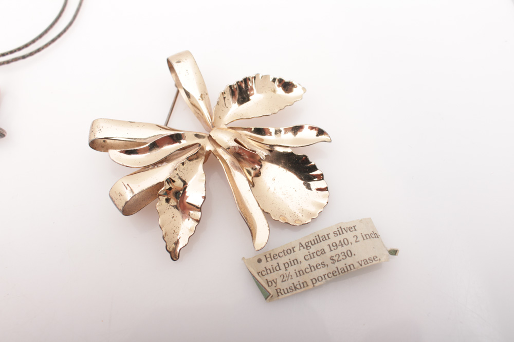 Vintage Sterling Silver Jewelry Array