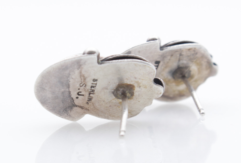 Sterling Silver Ring and Earring Set