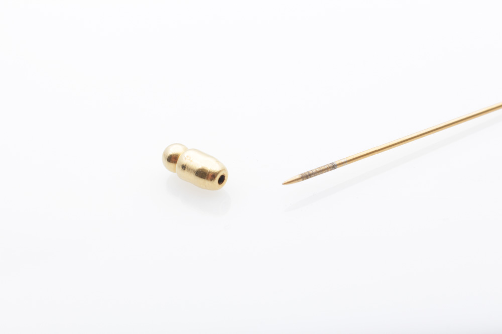 10K Black Hills Gold Stick Pin and Earring Pair