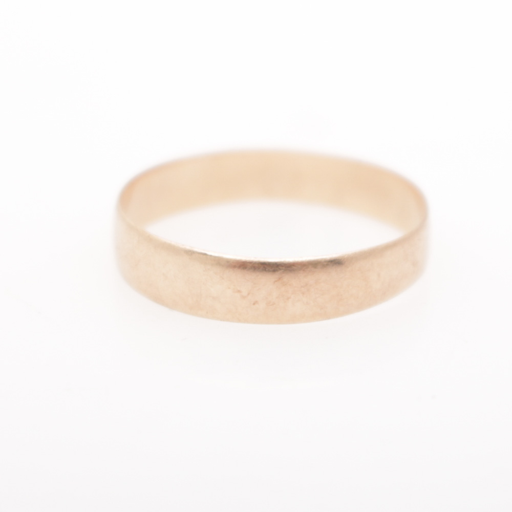 9K Yellow Gold Band