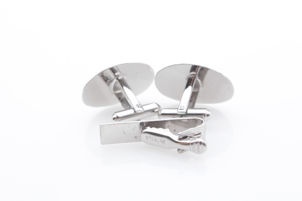 Sterling Silver Cuff Links