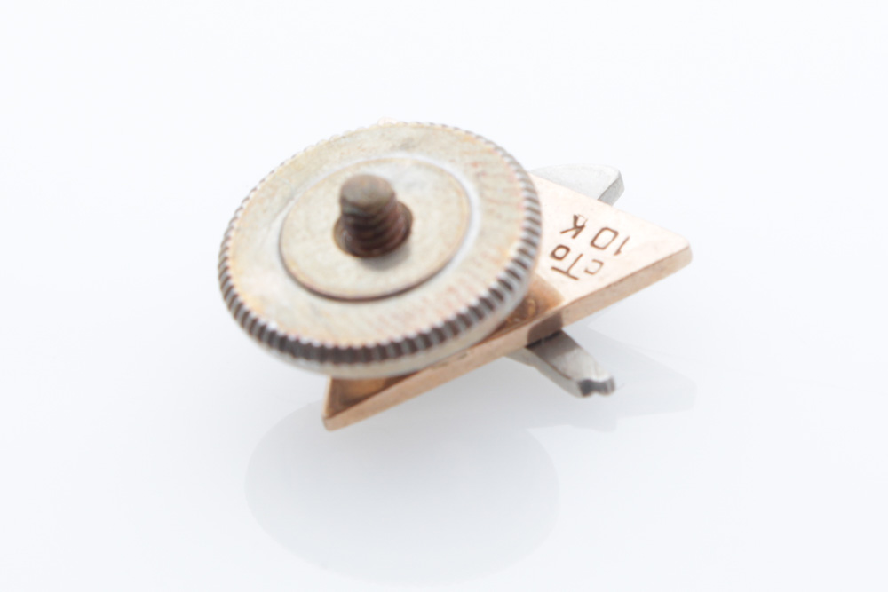 Vintage 10K Yellow Gold North American Airlines Service Lapel Pin