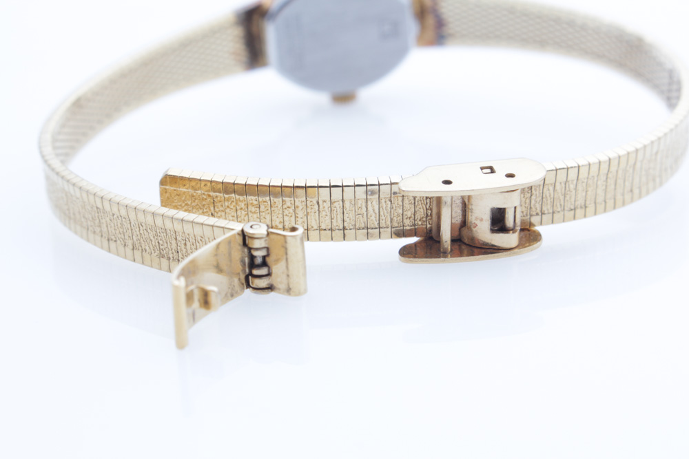 Gruen Watch With Diamonds