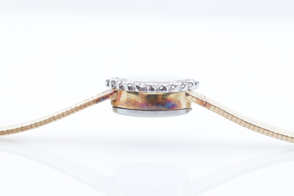 Gruen Watch With Diamonds