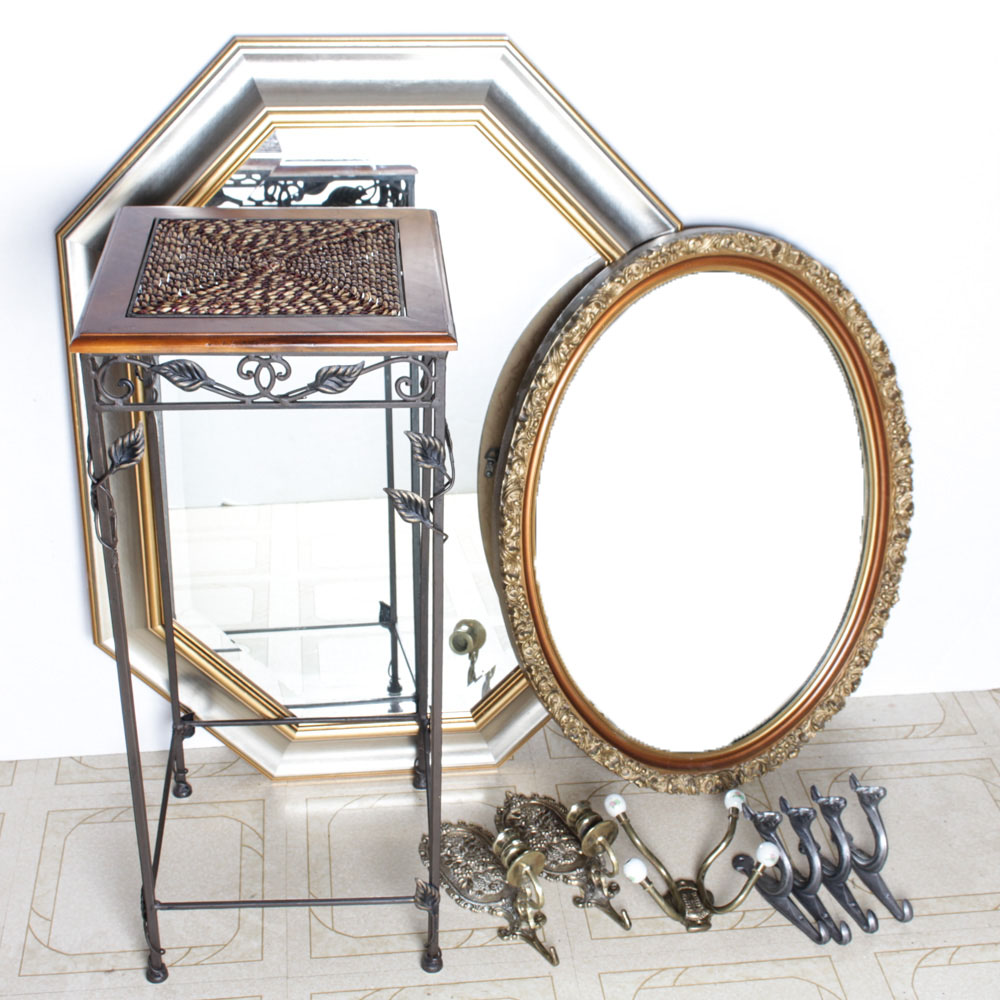 Decor in Silver and Gold Tones