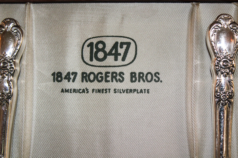 Set of 1847 Rogers Brothers Plated Silver Flatware