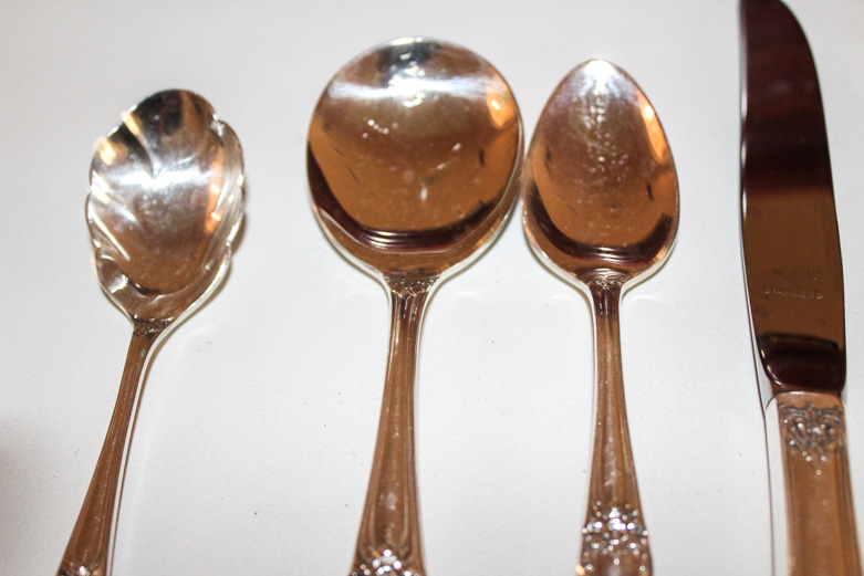 Set of 1847 Rogers Brothers Plated Silver Flatware