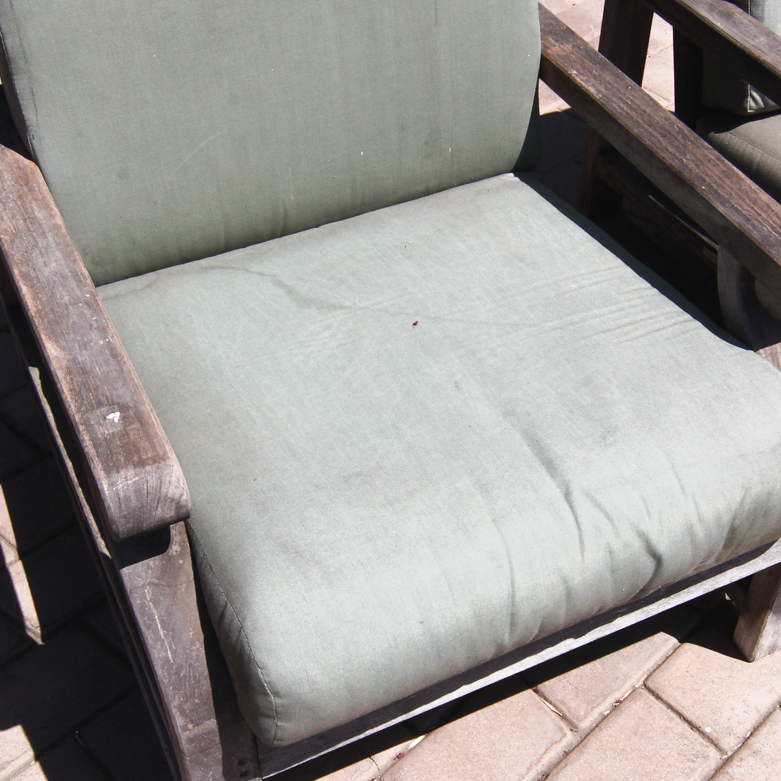 Teak Patio Armchairs by Kingsley-Bate