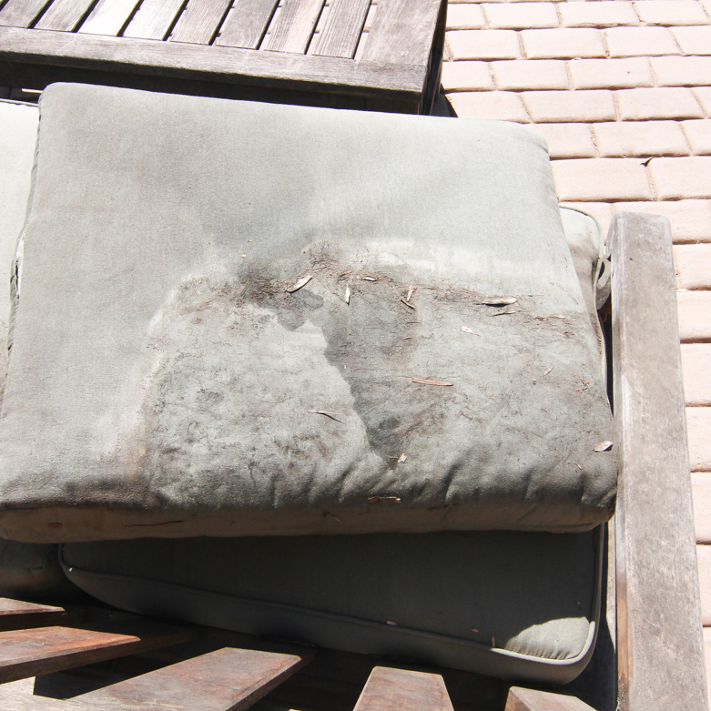 Teak Outdoor Sofa and Table Including Kingsley-Bate