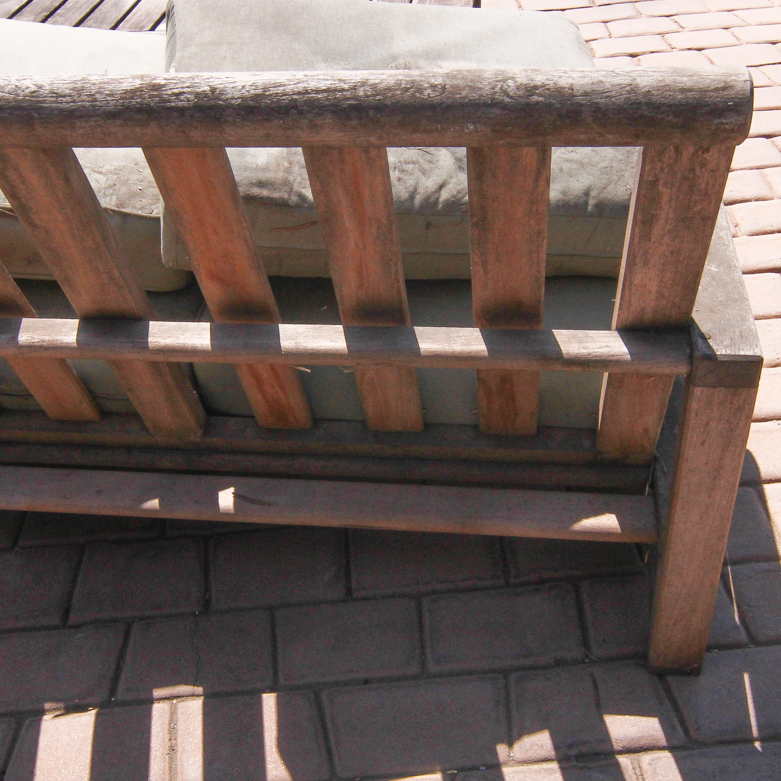 Teak Outdoor Sofa and Table Including Kingsley-Bate