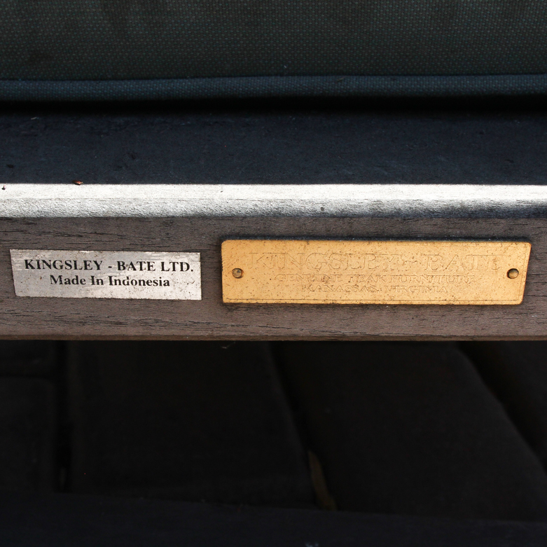 Teak Outdoor Sofa and Table Including Kingsley-Bate