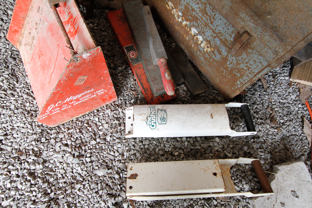 Collection of Vintage Metal Tools