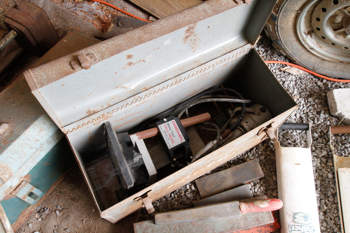 Collection of Vintage Metal Tools