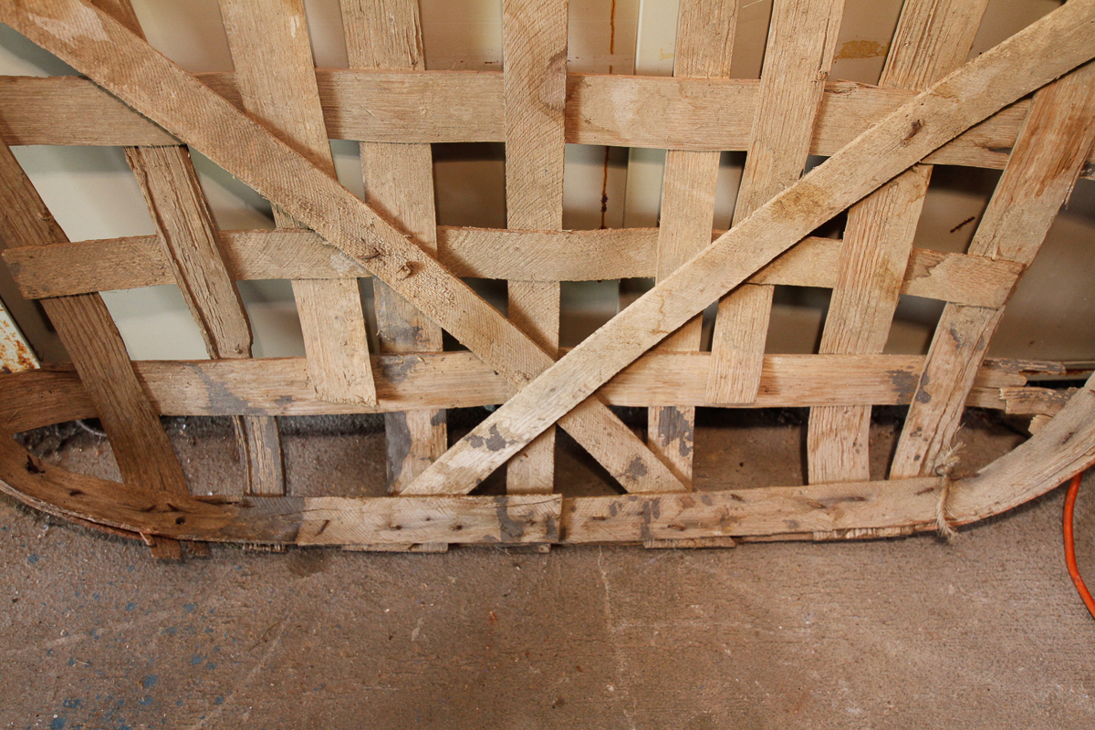 Vintage Tobacco Basket