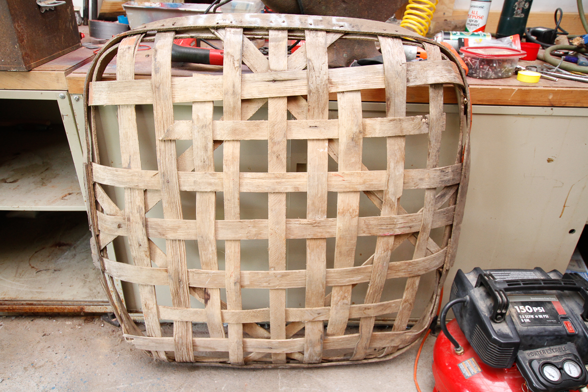 Vintage Tobacco Basket