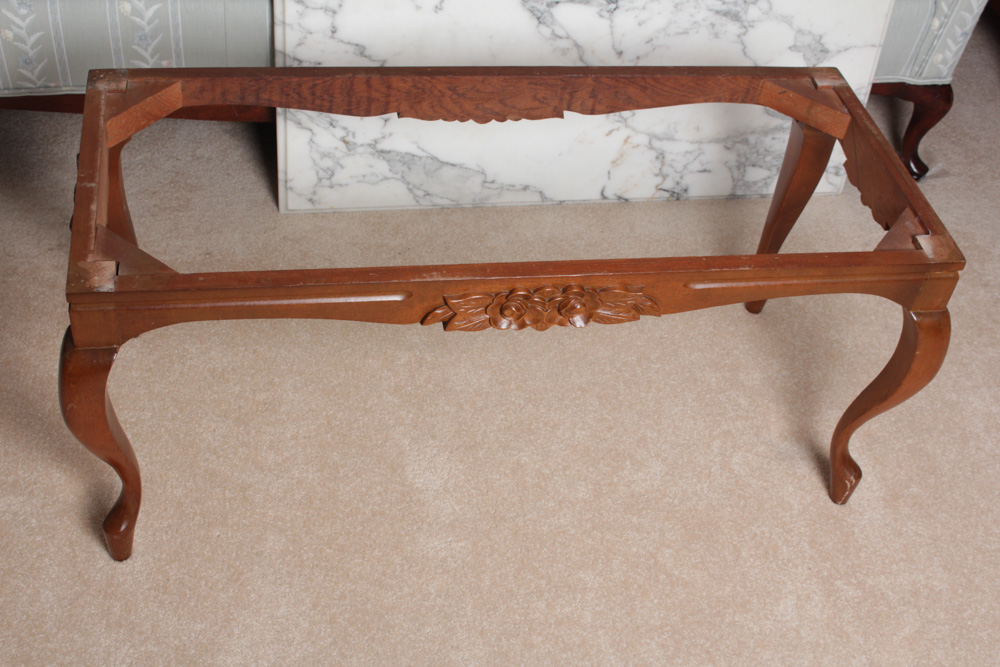 Standard Furniture Co. Marble Topped Table Pair