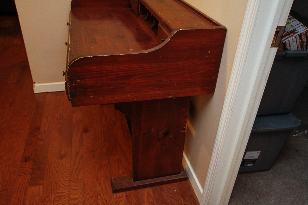 Vintage Pine Writing Desk