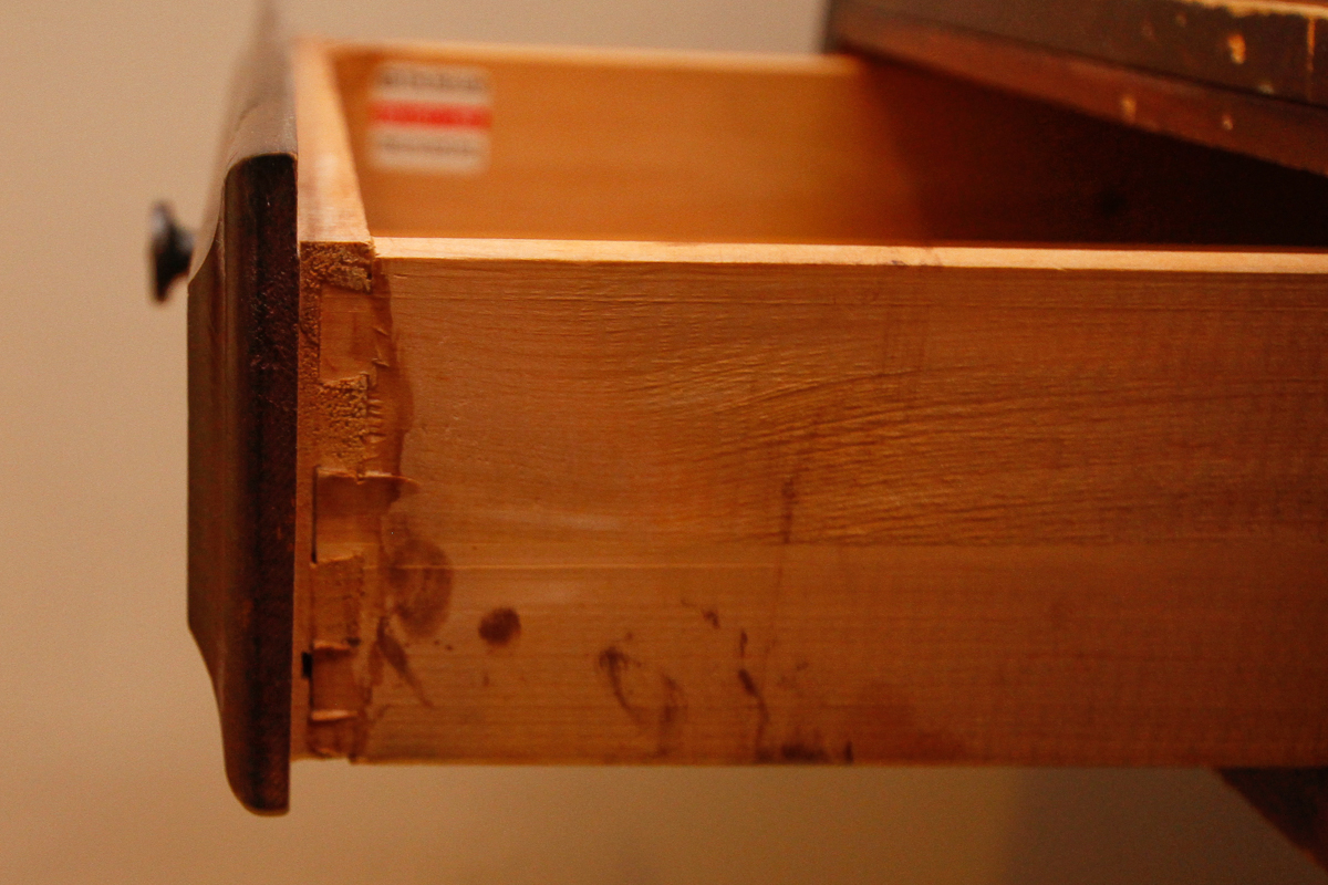 Vintage Pine Writing Desk