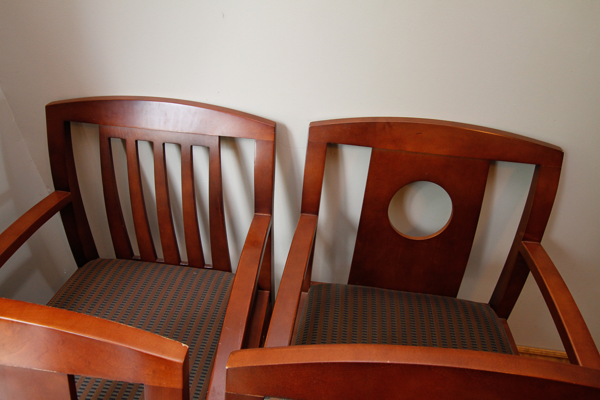 Set of Mismatched Armchairs