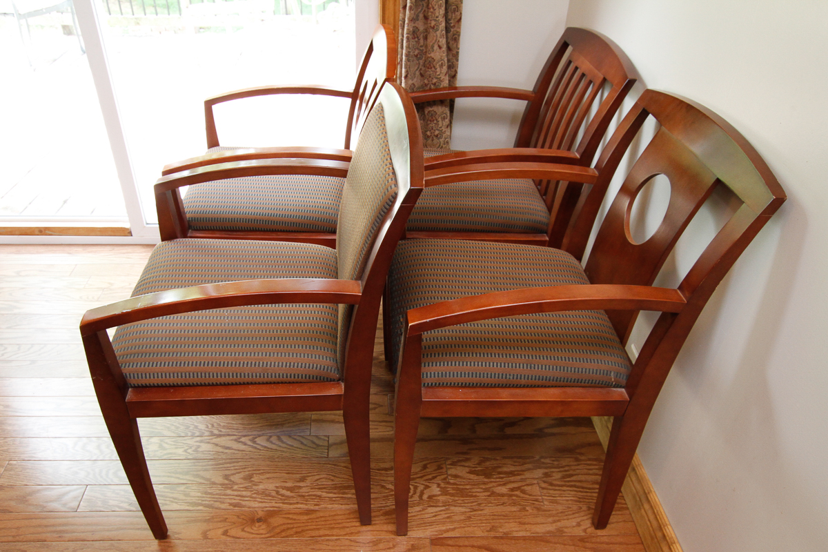 Set of Mismatched Armchairs