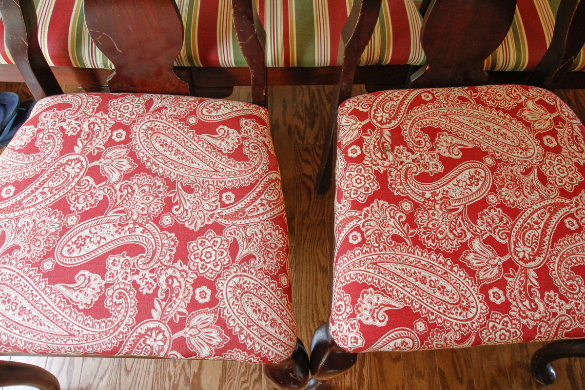 Queen Anne Style Fiddle Back Dining Chairs