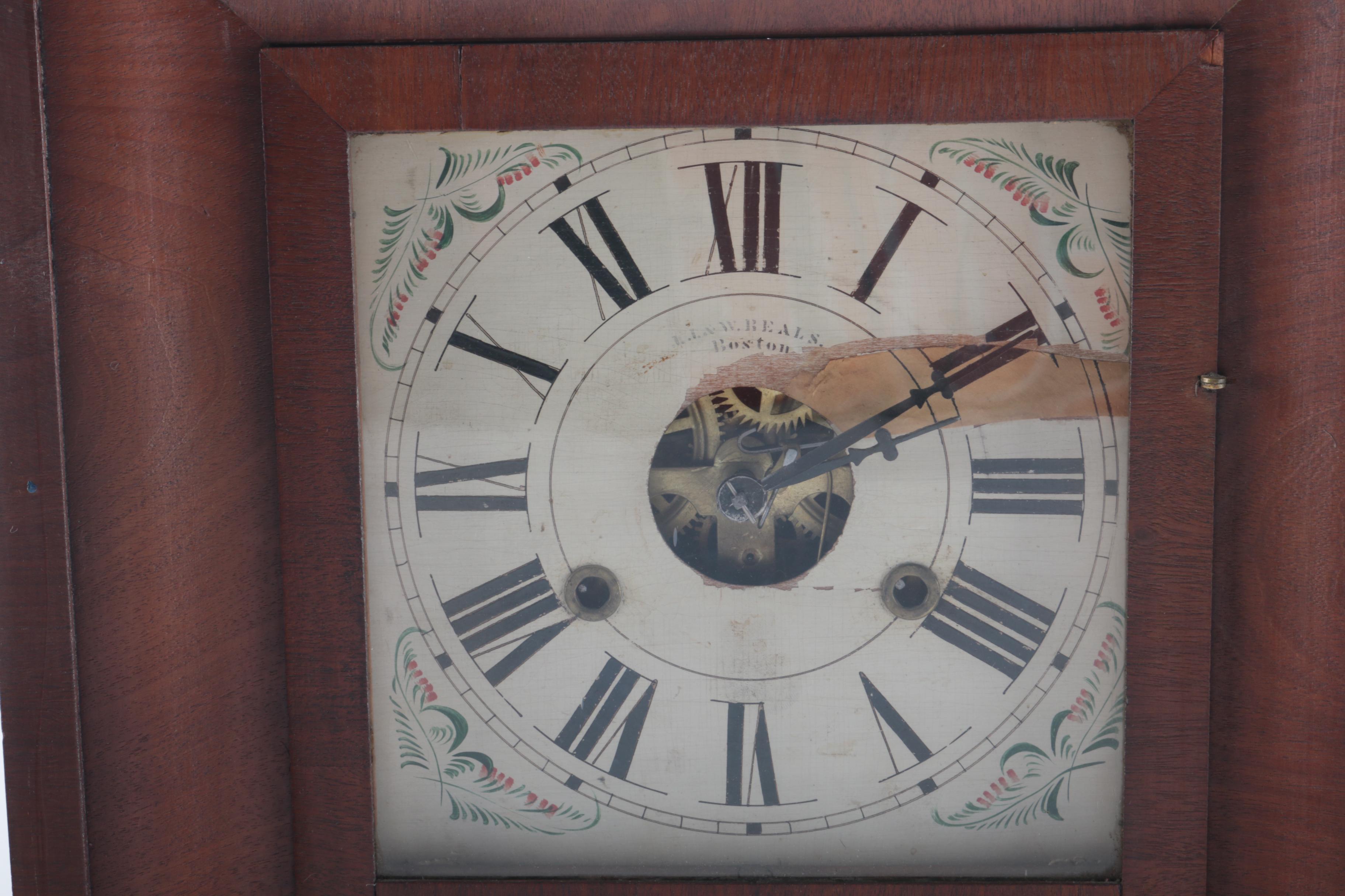 J. J. & W. Beals Mantel Clock