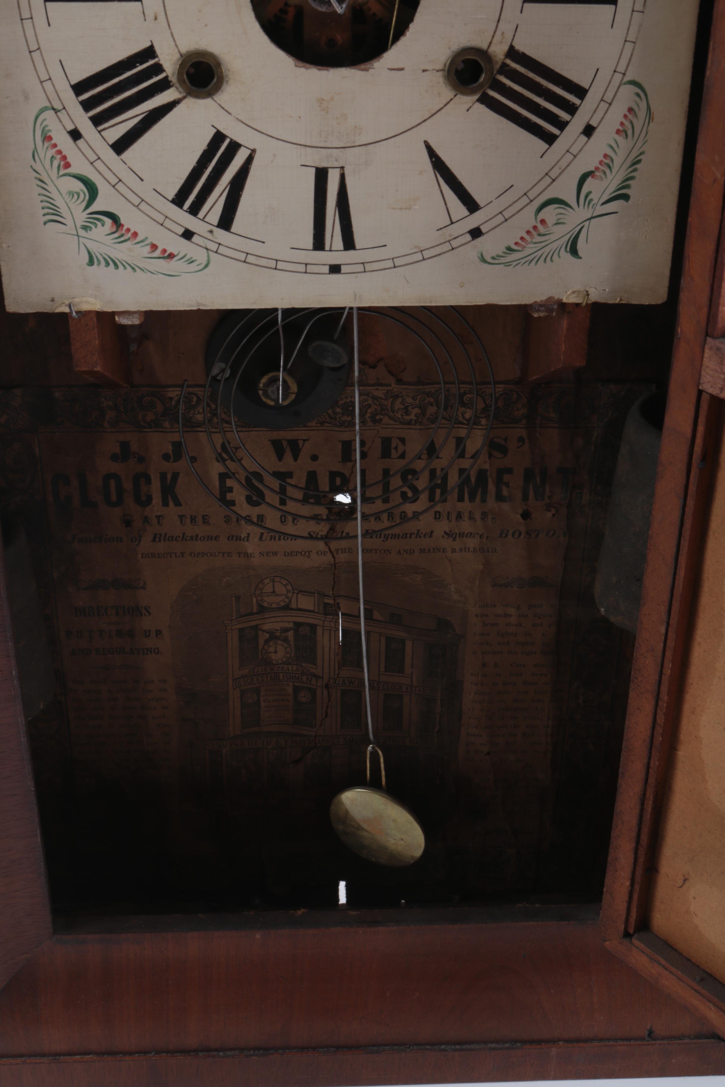J. J. & W. Beals Mantel Clock