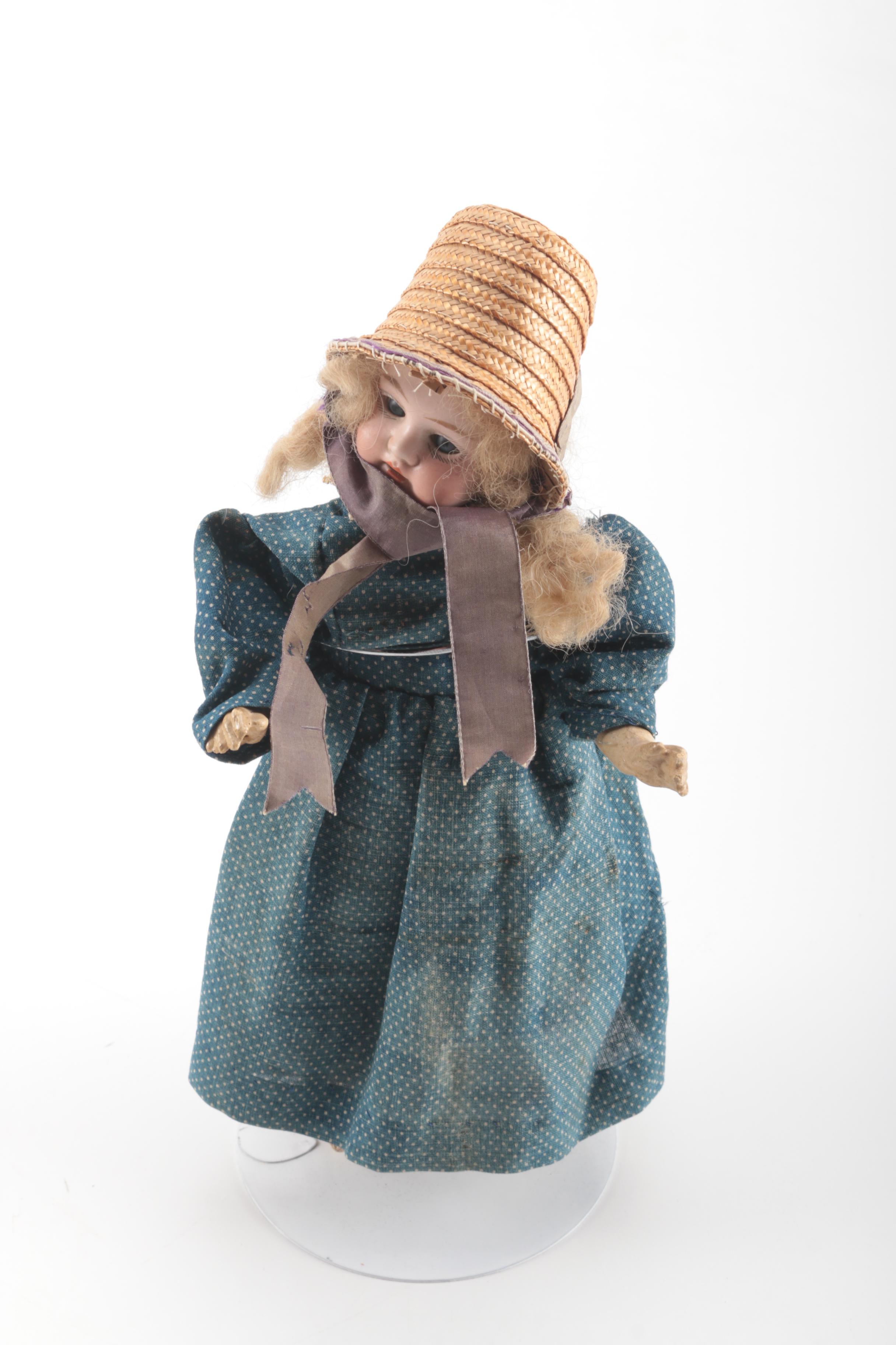 German Porcelain Dolls Including Armand Marseille