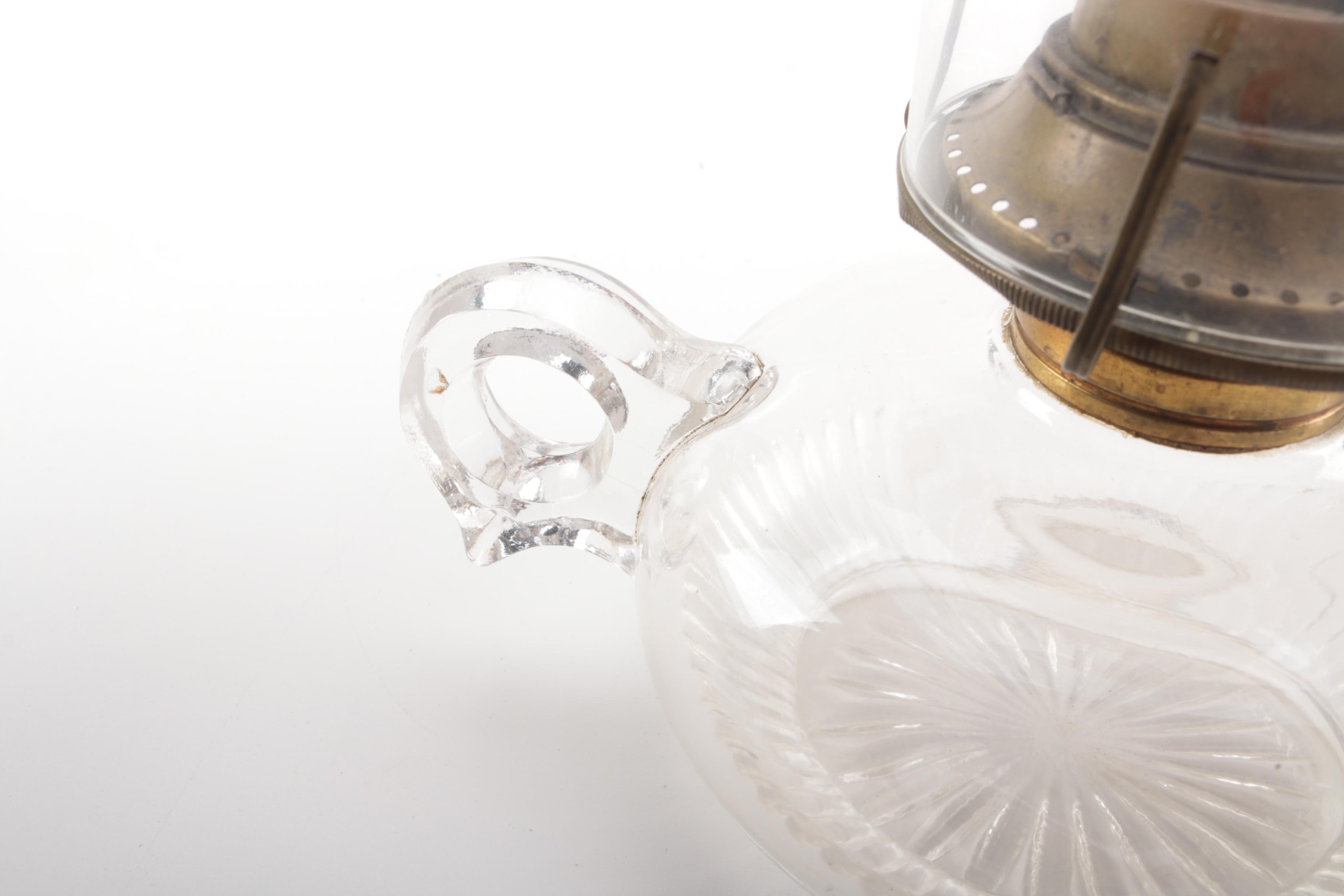 Clear Glass Gas Lamp by P&A Mfg. Co.