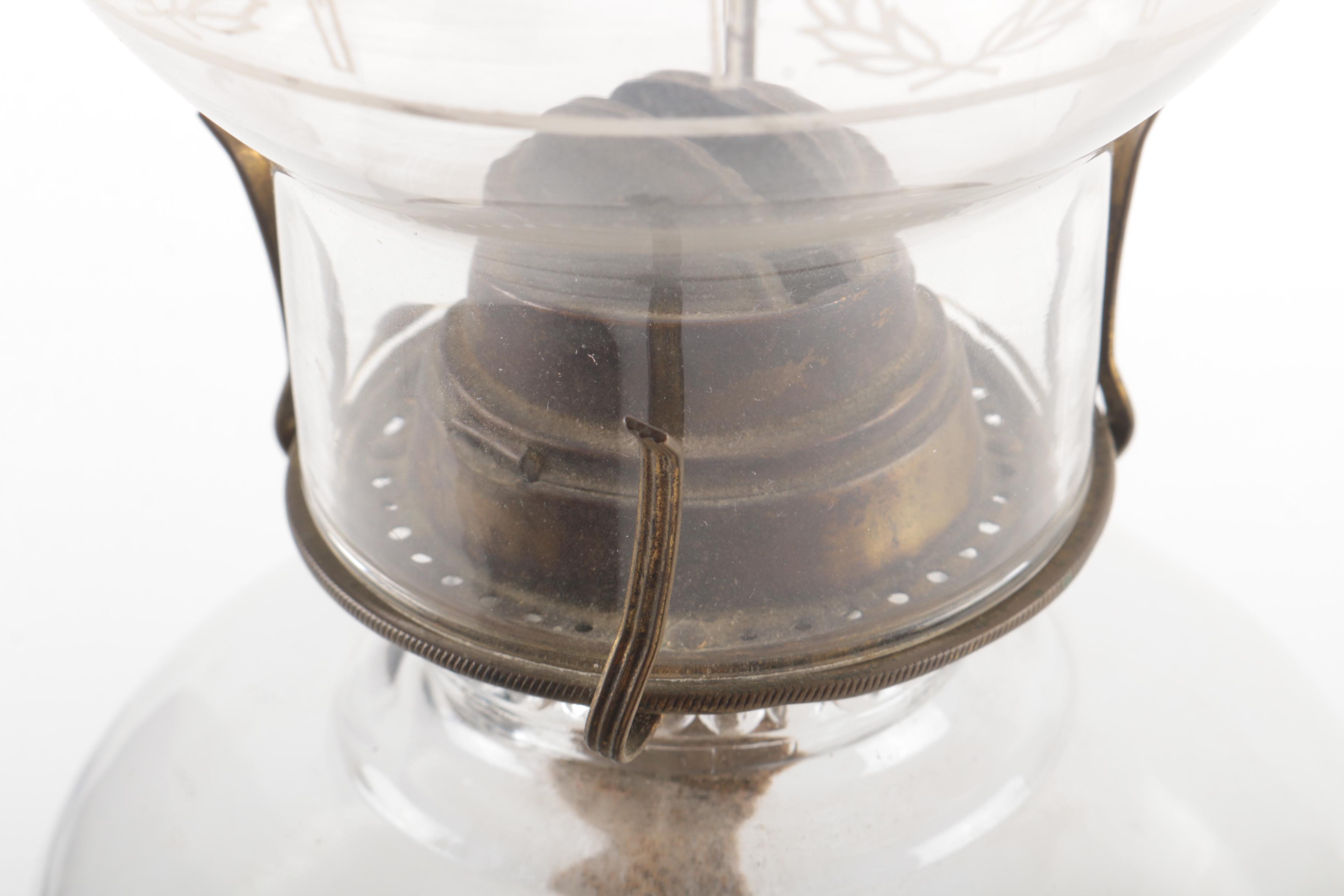 Clear Glass Gas Lamp