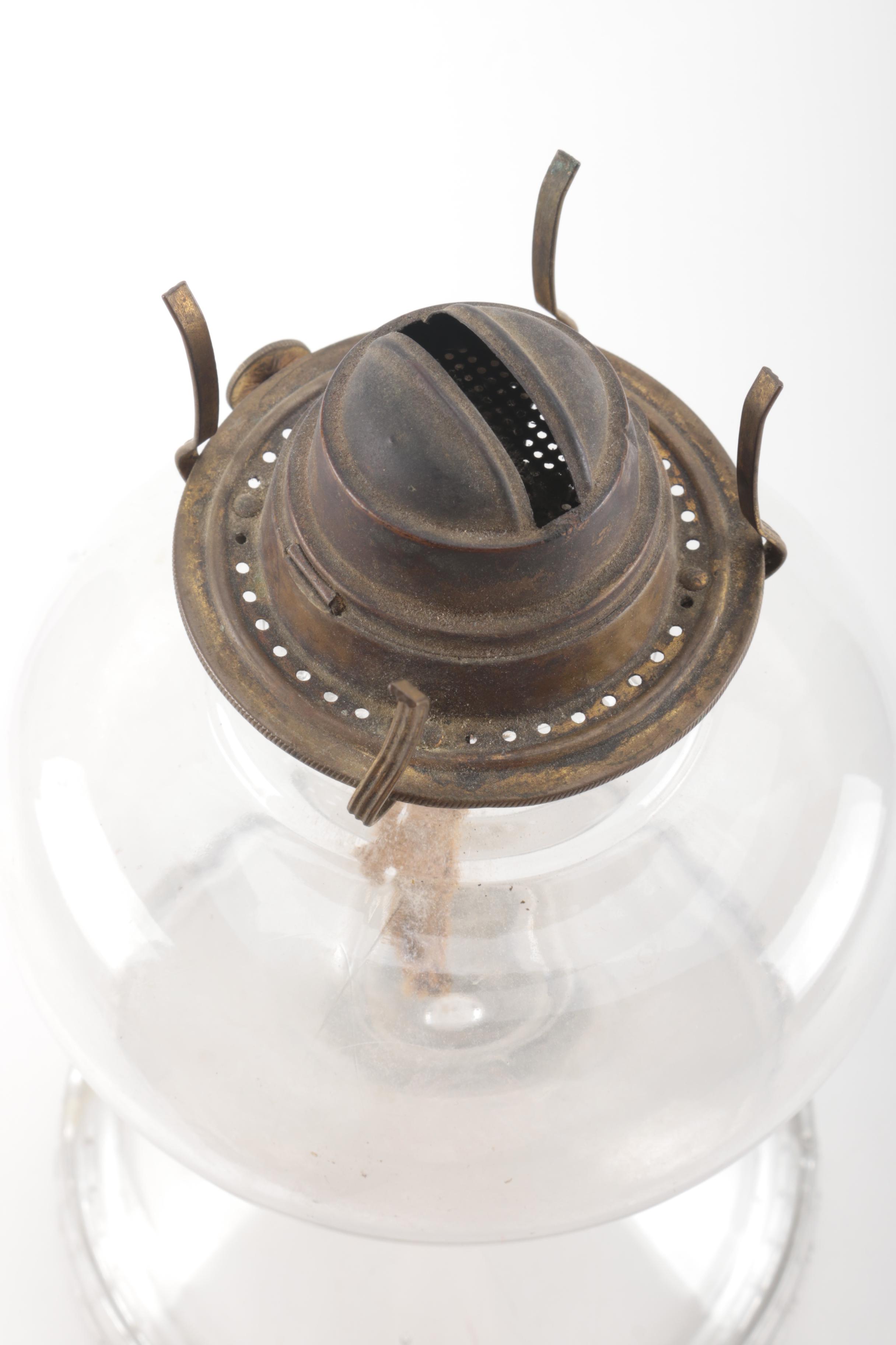 Clear Glass Gas Lamp