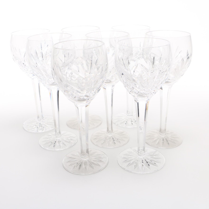 Set of Waterford Crystal "Kincora" Wine Glasses