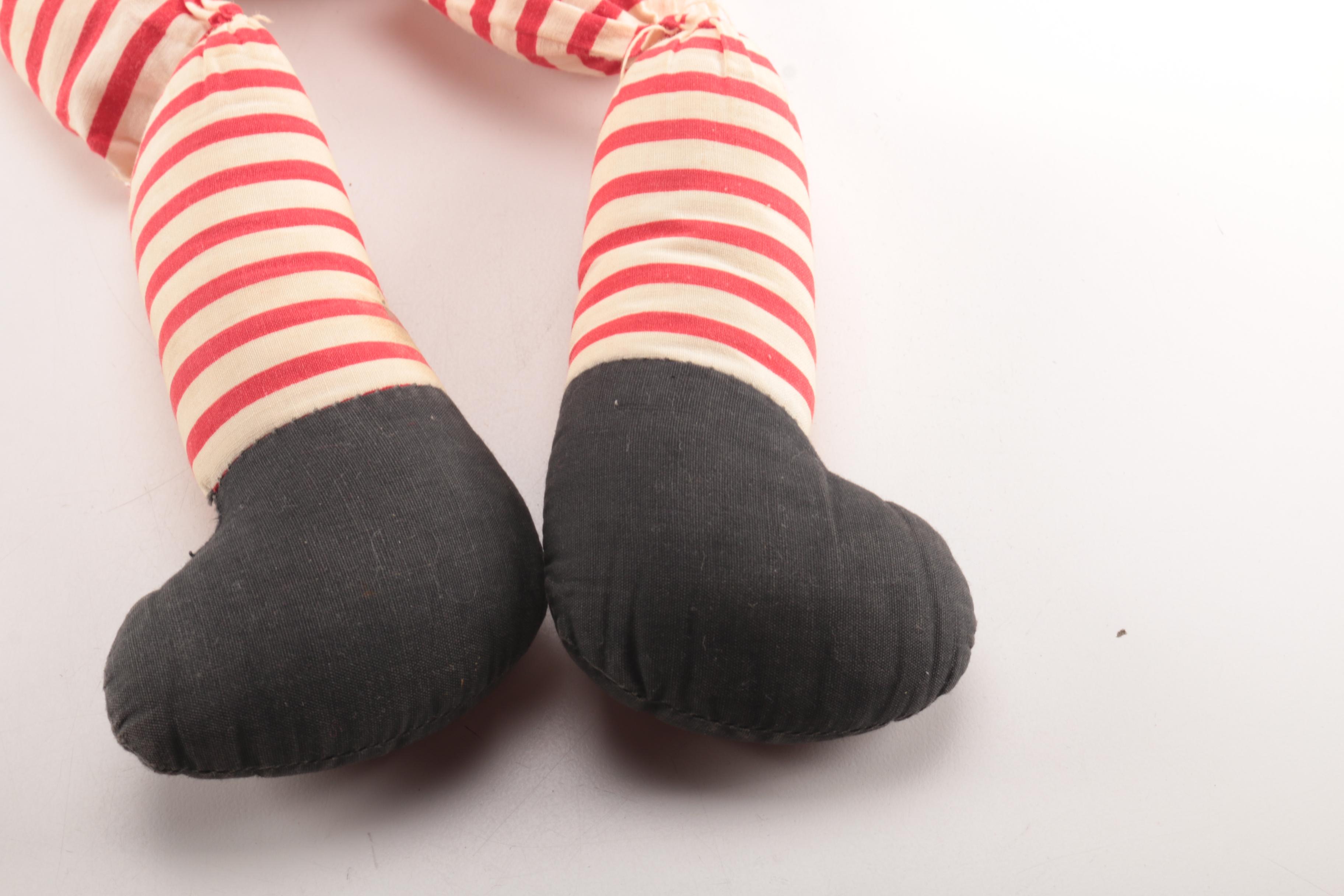 Pair of Dolls Including Raggedy Ann
