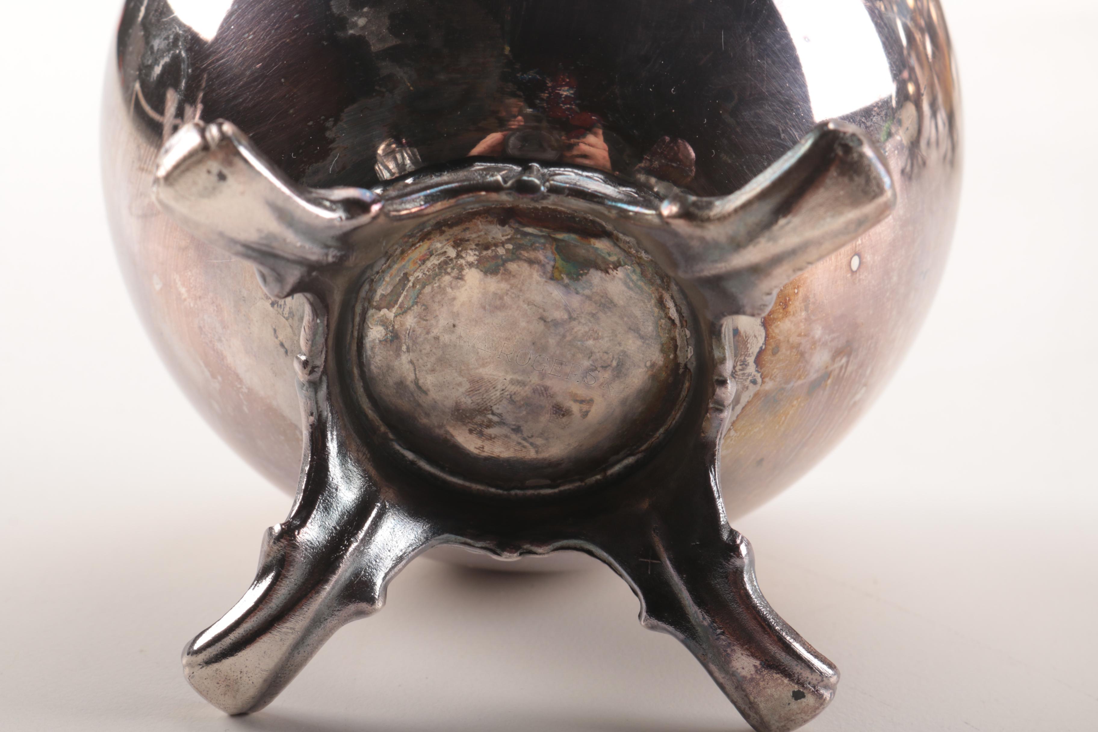 Tea and Coffee Service by Wm. Rogers and FB Rogers Silver Co.