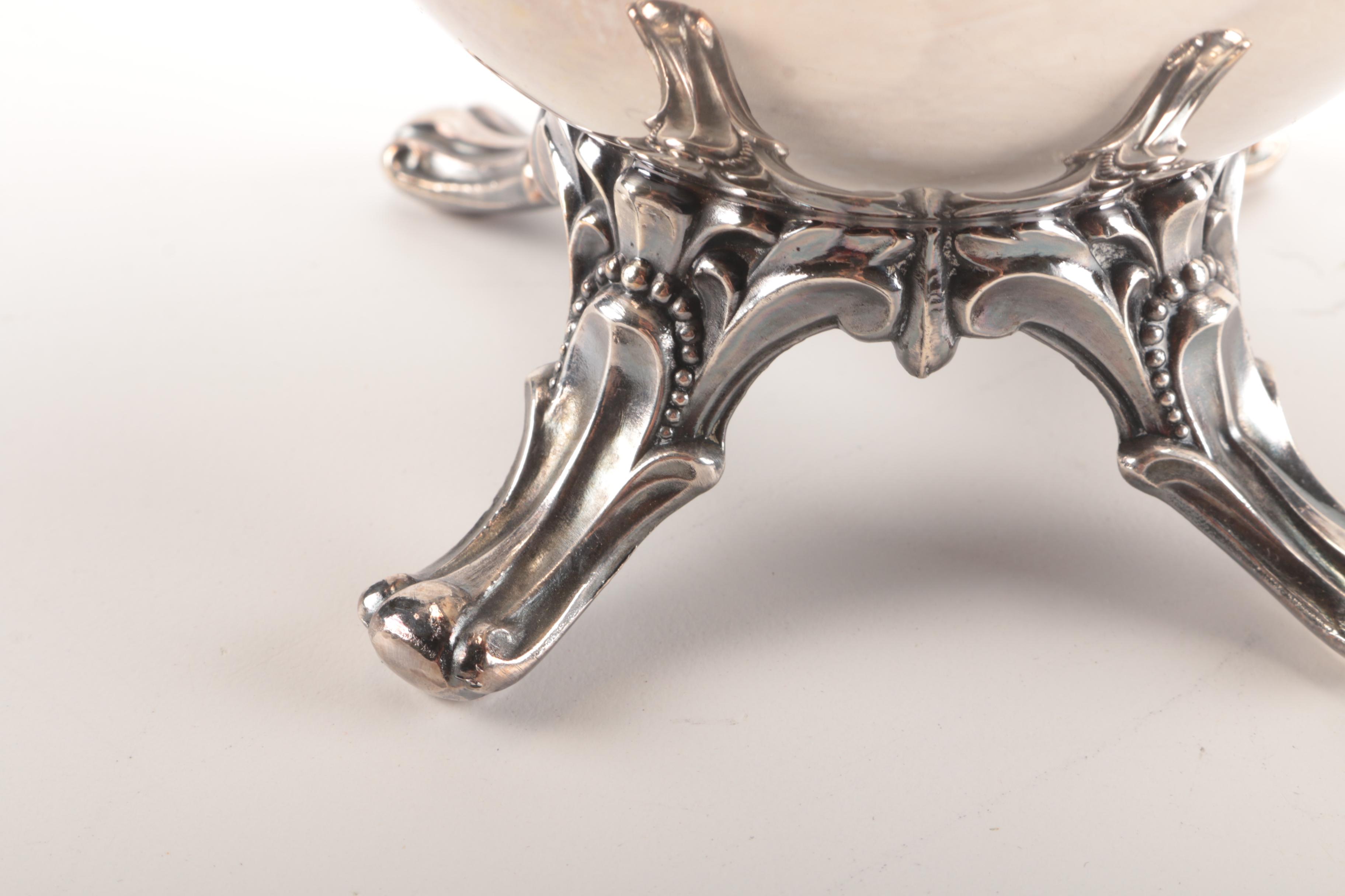 Tea and Coffee Service by Wm. Rogers and FB Rogers Silver Co.