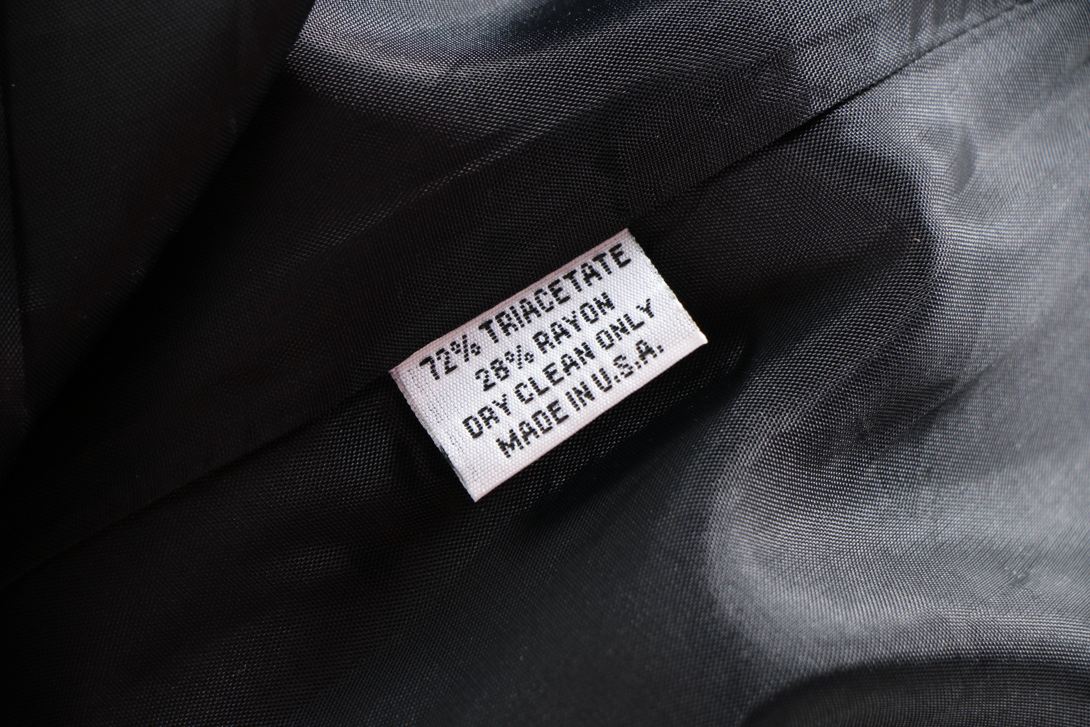 Black Coats by Zelda With Faux Leather and Button Accents