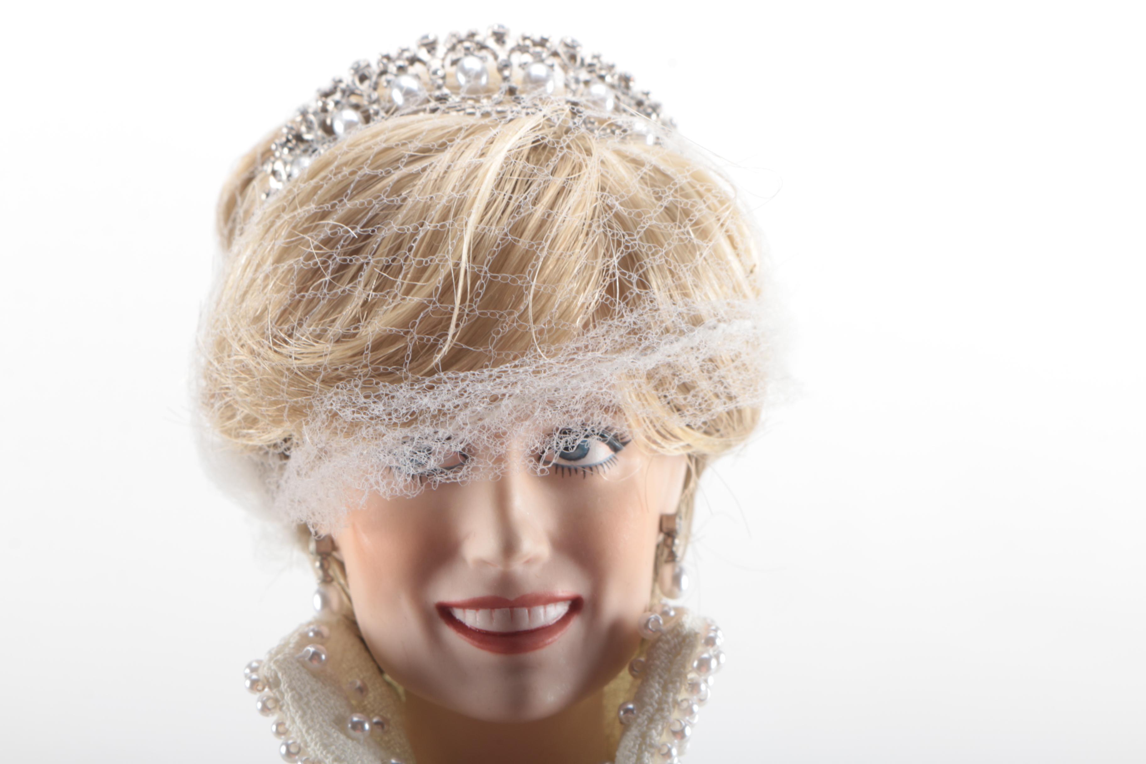 Princess Diana Porcelain Doll by Franklin Mint