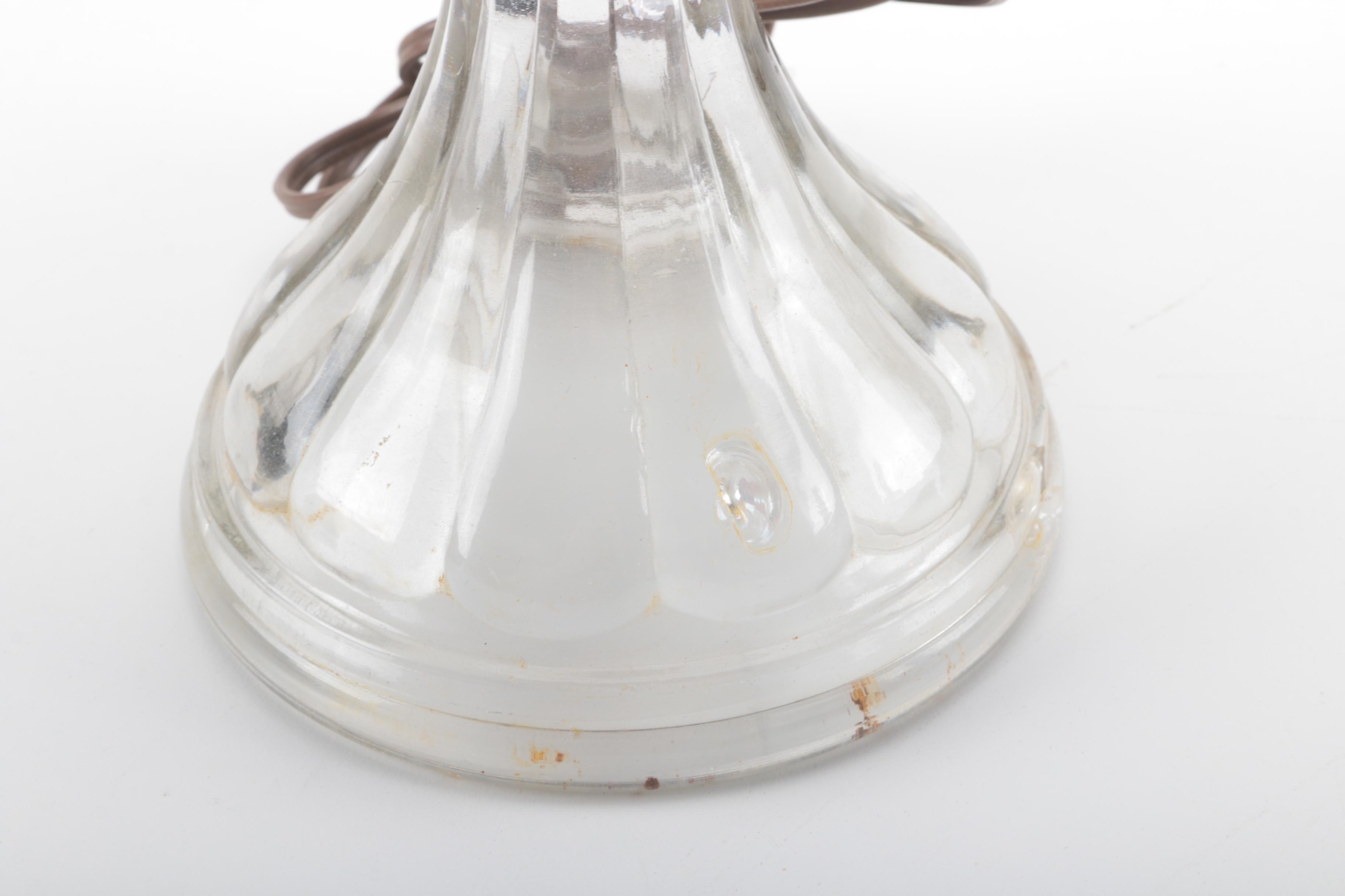 Oil Lamp Style Glass Lamps