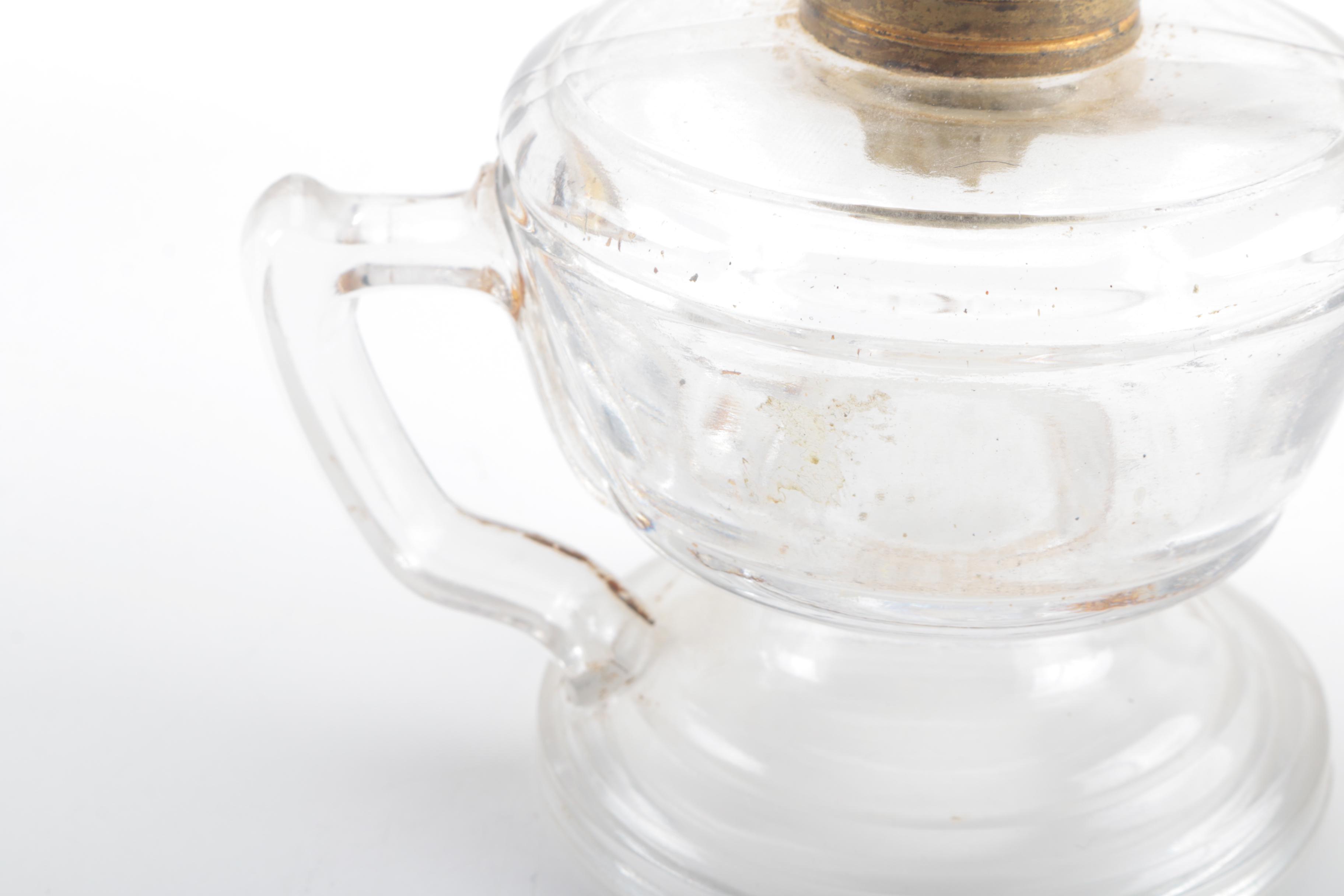 Oil Lamp Style Glass Lamps