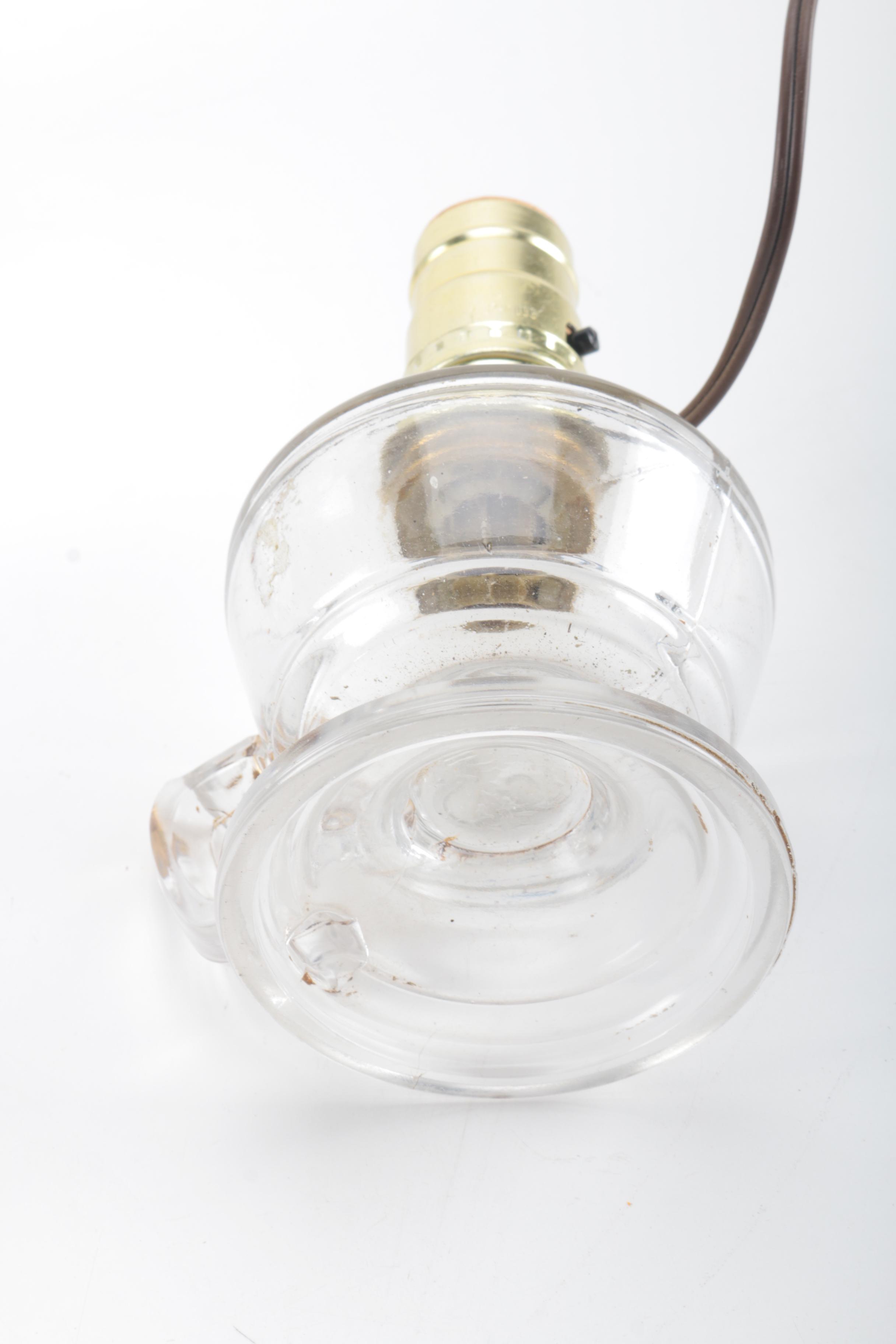 Oil Lamp Style Glass Lamps