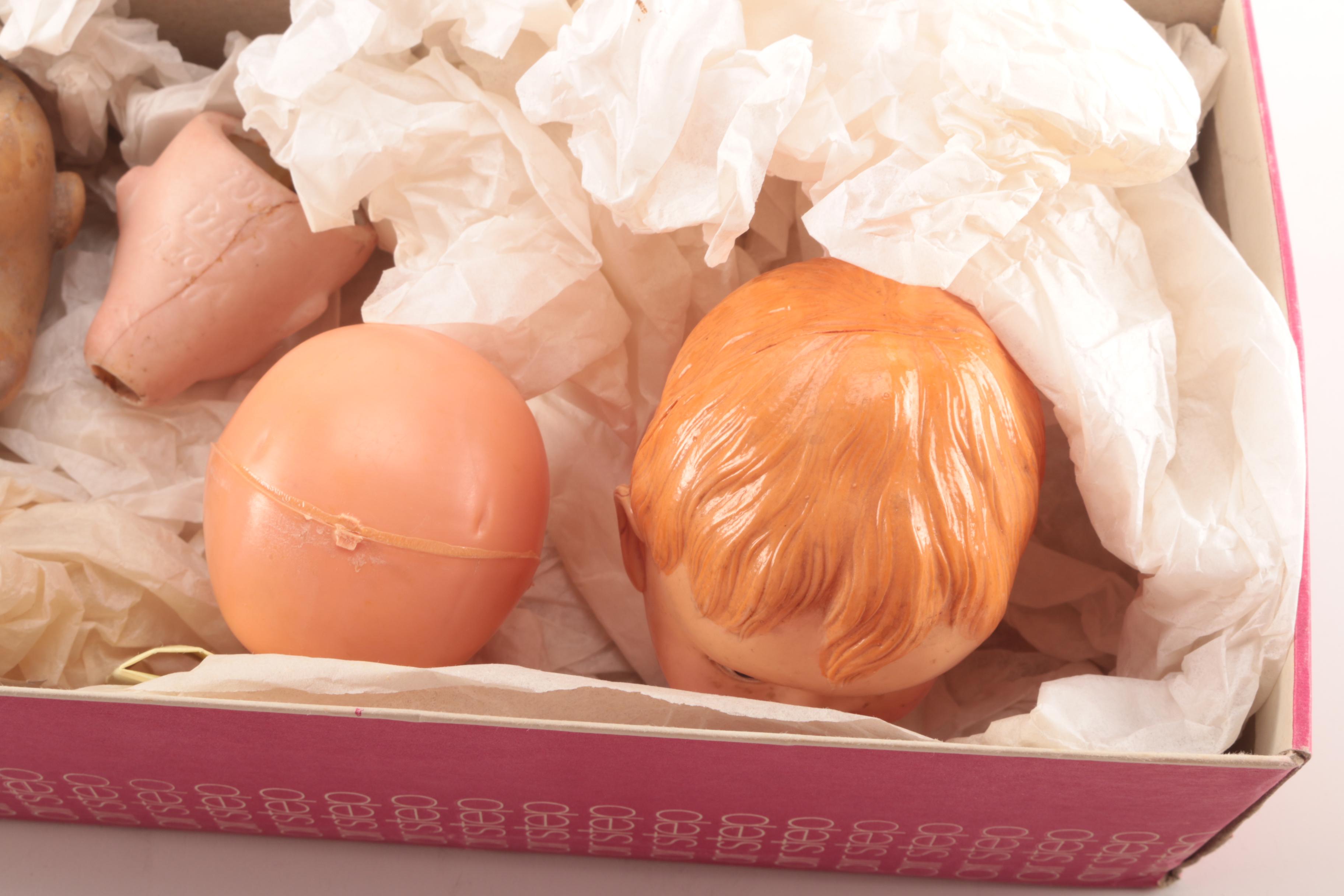 Vintage and Antique Doll Heads