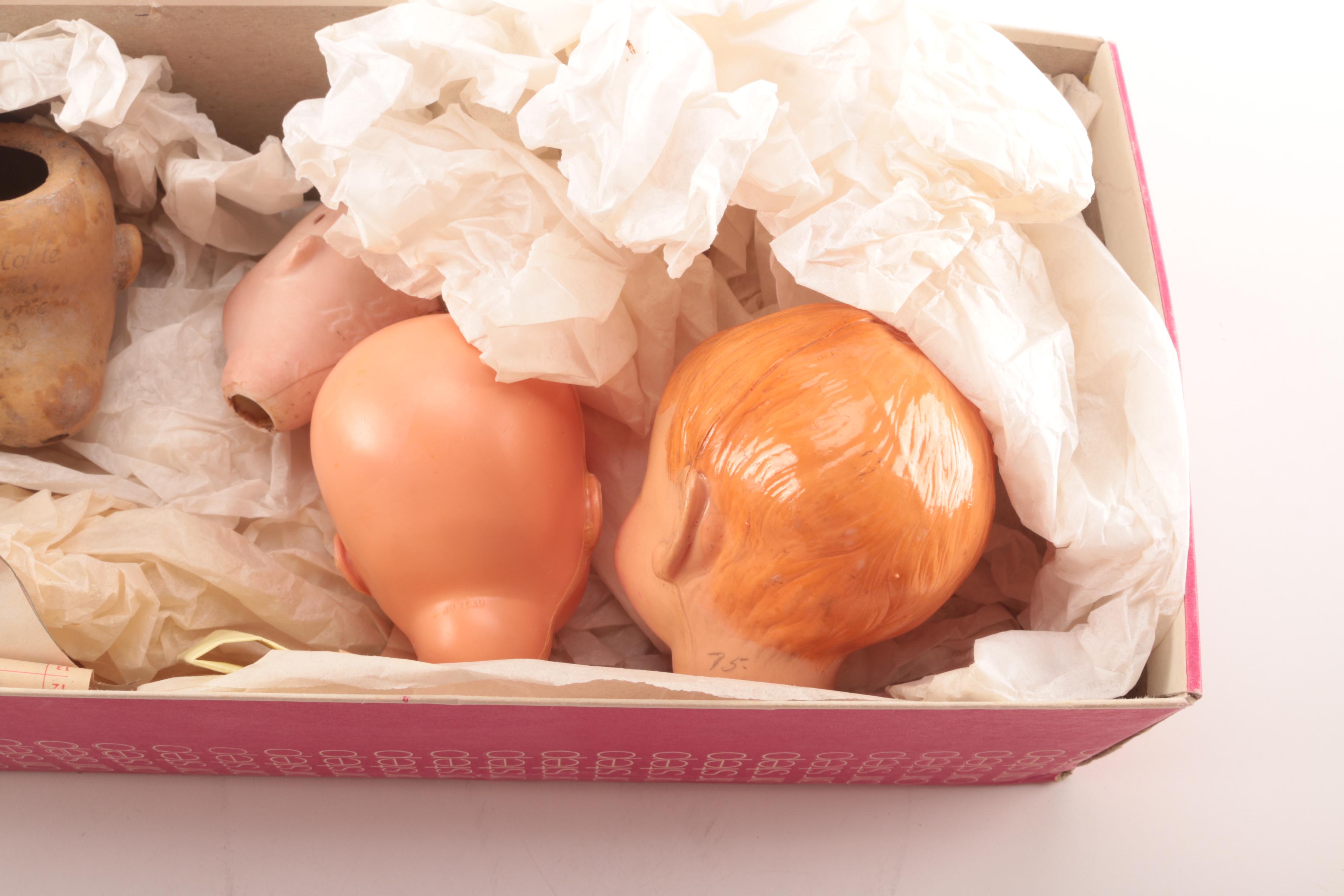 Vintage and Antique Doll Heads