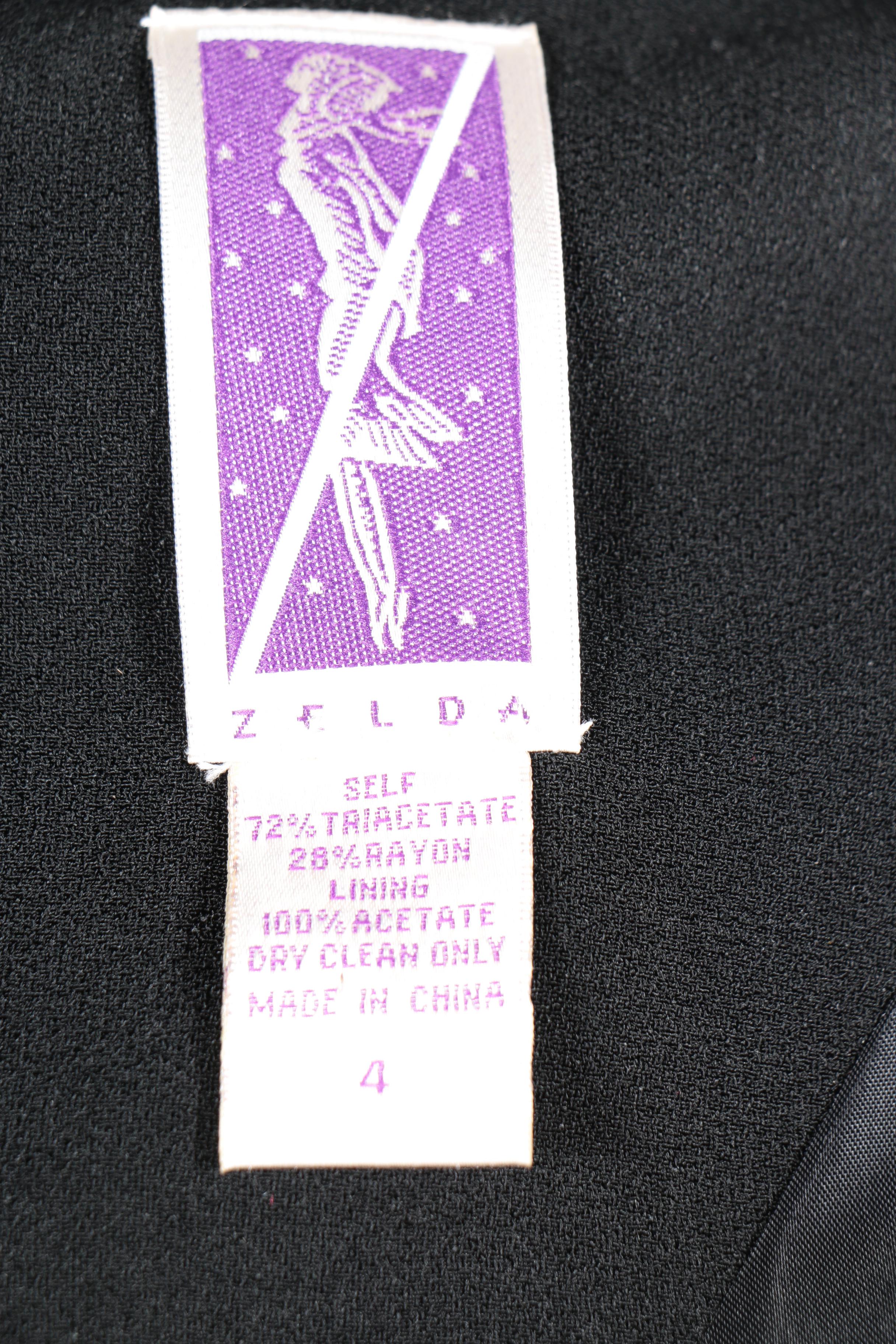 Black Fashion Coats by Zelda